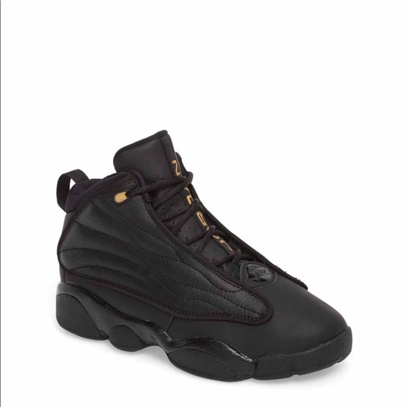 jordan pro strong black gold